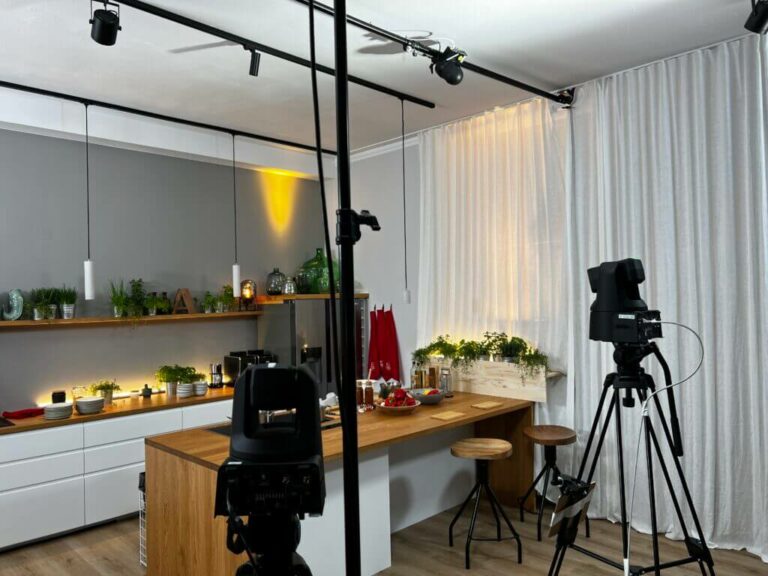 PTZ Kameraset für Kochshow in München
